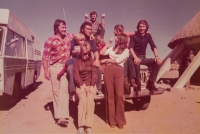 Pechouš family and other Czechs travelling in South Africa, 1970s