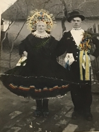 parents of Michal Kaňa, Mária Kaňa and Štefan Kaňa