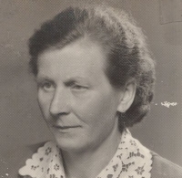 Vlasta Lavičková, her foster mother