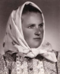 Mother Markéta Přibková (née Konopíková) in 1950