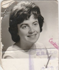 Portrait of Margit Bartošová from 1974