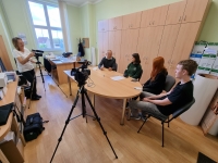 Interview with the students team