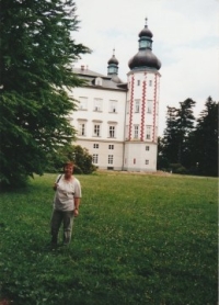 At the castle in Vrchlabí, 2003