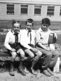 Se spolužáky ze základní školy, Holýšov, 1960