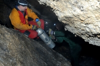 Cave diving in the High Tatras