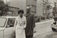With her husband Emil, 1960s