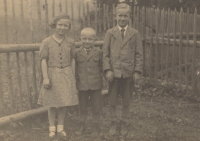 Marie, Josef and Miloslav Langer, 1933