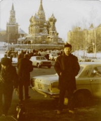 On a business trip from the USA to Moscow, 1976
