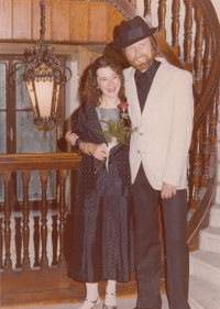 Second wedding with Iva Chlebečková in 1988