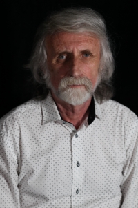 Josef Novotný during filming in 2021