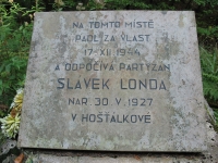 Original tombstone of Jaroslav Londa