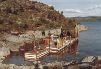 Family raft, Dlalsandskanal, 1984