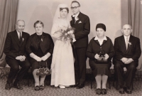 Wedding photo, 1968