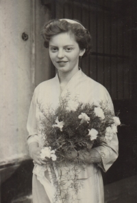 Jiřina Gímešová in1957