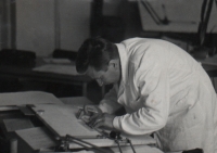 Oldřich Jelínek, Děčín engineering works in 1964