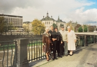Rodina pamětnice v roce 2002