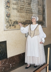 Prohlídka na radnici v Plzni okolo roku 2000