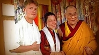 Filming the Dalai Lama, 1998 

