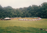 The Běstvina II summer camp. 1995