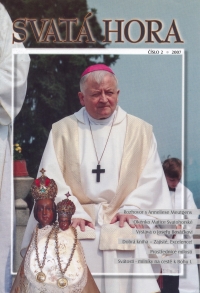 Pamětník on the front page of magazine Holy Mountain in Příbram