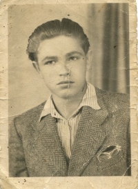 Maria's husband Antal, when he was young