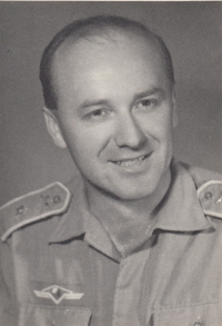 Josef Mervart in the rank of major, 2nd half of the 60s. 