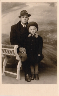 Marie Princová Dudová se svým otcem Václavem Princem