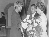 As a wedding registrar, 1960