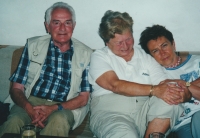 With Jiří Veselý and Jiřina Šiklová, around 2000