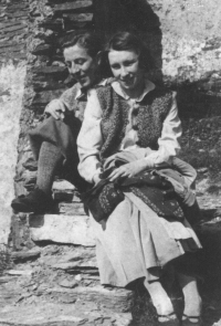 František Strnad a Vlasta Strnadová (née Bucháčková) around 1930
