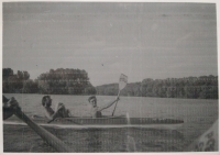Rafting the Danube, 80s.