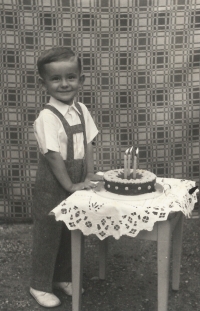 Jan's second birthday. 1960