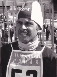 Karel Kodejška at the Tatras Cup in 1972