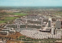 Elena Moskalová's souvenir from the Olympics in Munich in 1972. A postcard depicting the Olympic village. 