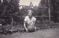 Elena Moskalová in the latter part of the 1950s 