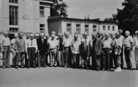 Meeting of graduates of the Military Air Academy Hradec Králové, ca. 1995 