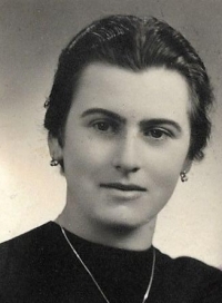 Portrait of Hedvika Köhlerová. 1943 
