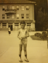 1952, Michal as a child, Bratislava.

