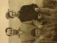 1953, Michal with his brother and father.

