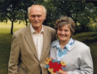 Jaromír Vyskočil with his wife, 2009