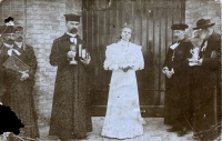 Consecration of the church in Český Boratín (Boratyn) in 1907