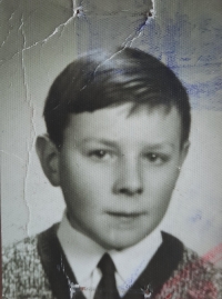 František Hron at primary school