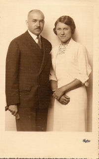 Jiří and Božena Merger's wedding 