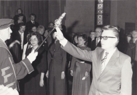 Doctoral graduation in 1985