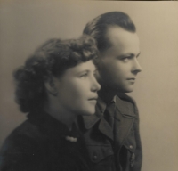 Milada and Eduard Krčmař, 1951
