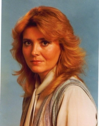 Lída Rakušanová in the late 1970s/early 1980s 

