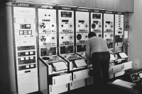 Master Control of RSE Newsrooms, 1970s 
