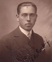 Rudolf Štrobl's father
