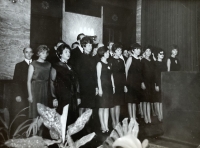 Promócia, r. 1964 (prvý zľava)