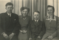 Rodinná fotografie pamětnice